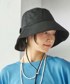 SHIPS / シップス サンバイザー | Rmeria:〈UVカット / 手洗い可能〉ペーパーライク パイピング ハット 2