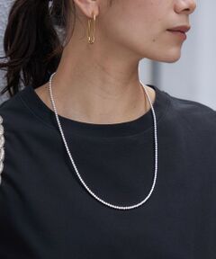 INDIAN JEWELRY:ナバホ パール ネックレス（3mm）