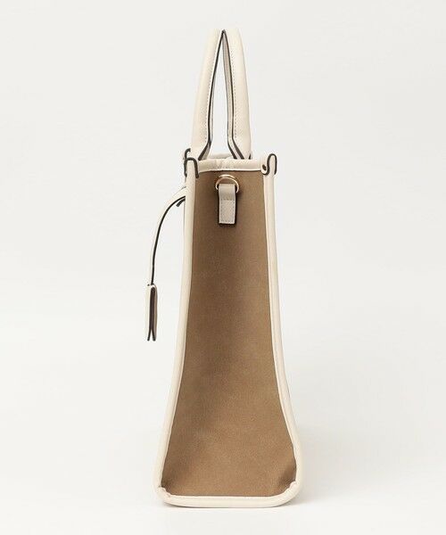 SHIPS / シップス トートバッグ | quaranciel: 2way パイピング ライン スクエア トート バッグ | 詳細24