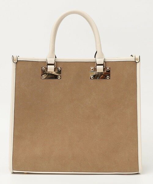 SHIPS / シップス トートバッグ | quaranciel: 2way パイピング ライン スクエア トート バッグ | 詳細25