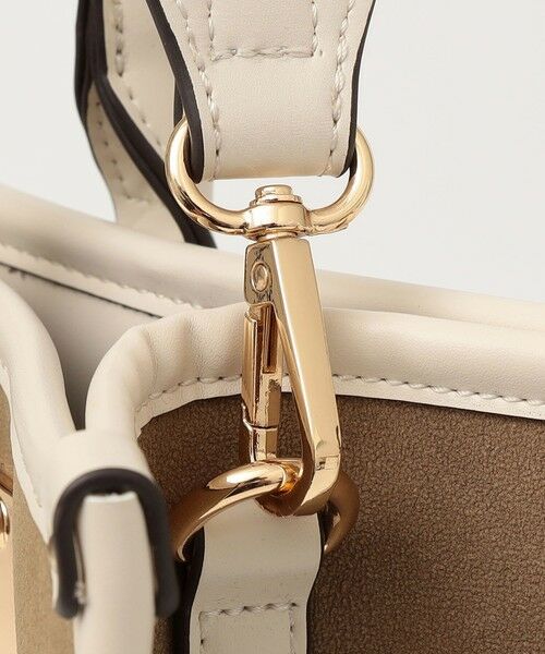 SHIPS / シップス トートバッグ | quaranciel: 2way パイピング ライン スクエア トート バッグ | 詳細30