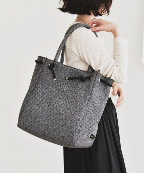 SHIPS / シップス トートバッグ | quaranciel: パンチング ロープ デザイン トート バッグ（A4対応） | 詳細3