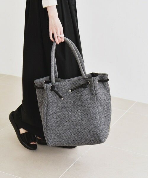 SHIPS / シップス トートバッグ | quaranciel: パンチング ロープ デザイン トート バッグ（A4対応） | 詳細4