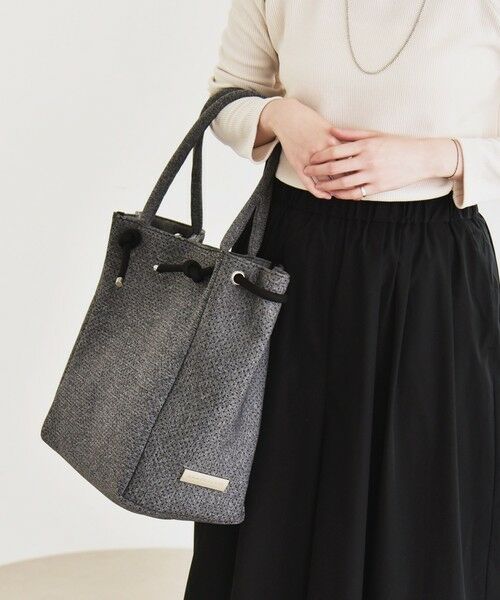 SHIPS / シップス トートバッグ | quaranciel: パンチング ロープ デザイン トート バッグ（A4対応） | 詳細5