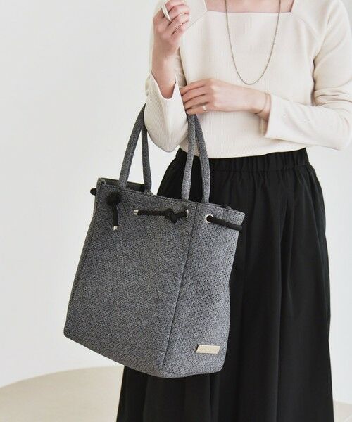 SHIPS / シップス トートバッグ | quaranciel: パンチング ロープ デザイン トート バッグ（A4対応） | 詳細8