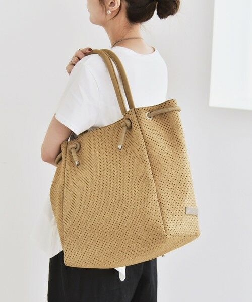 SHIPS / シップス トートバッグ | quaranciel: パンチング ロープ デザイン トート バッグ（A4対応） | 詳細26