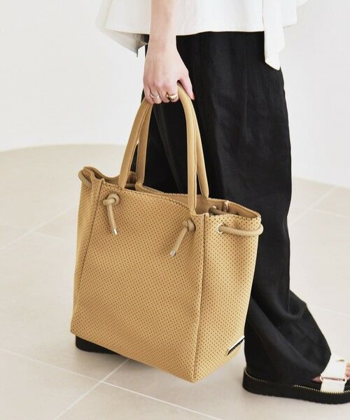 SHIPS / シップス トートバッグ | quaranciel: パンチング ロープ デザイン トート バッグ（A4対応） | 詳細28