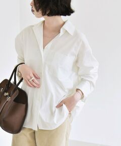 SHIPS / シップス シャツ・ブラウス | quaranciel:〈洗濯機可能〉REPREVE オープン カラー シャツ