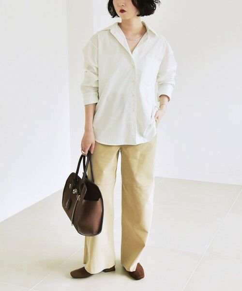 SHIPS / シップス シャツ・ブラウス | quaranciel:〈洗濯機可能〉REPREVE オープン カラー シャツ | 詳細1