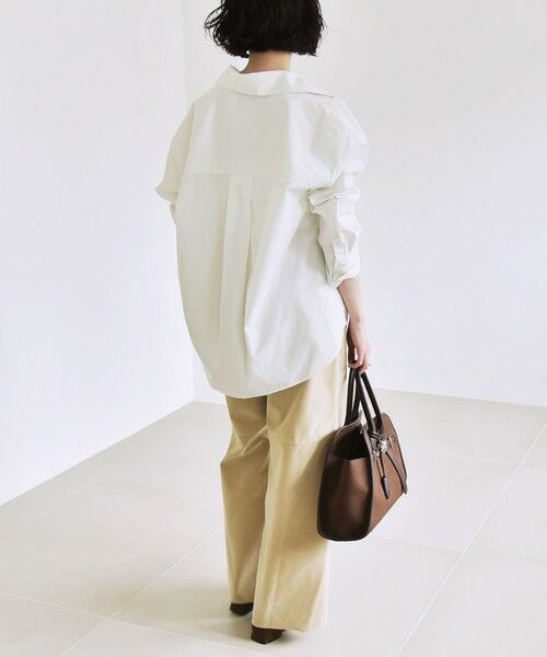 SHIPS / シップス シャツ・ブラウス | quaranciel:〈洗濯機可能〉REPREVE オープン カラー シャツ | 詳細2