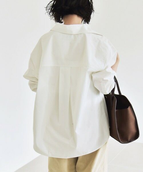 SHIPS / シップス シャツ・ブラウス | quaranciel:〈洗濯機可能〉REPREVE オープン カラー シャツ | 詳細5