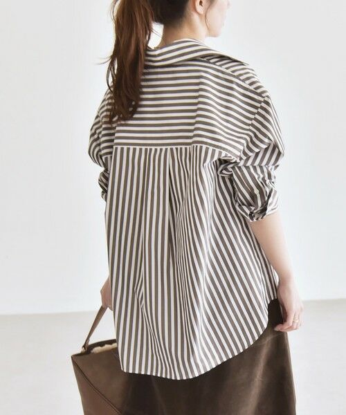 SHIPS / シップス シャツ・ブラウス | quaranciel:〈洗濯機可能〉REPREVE オープン カラー シャツ | 詳細15