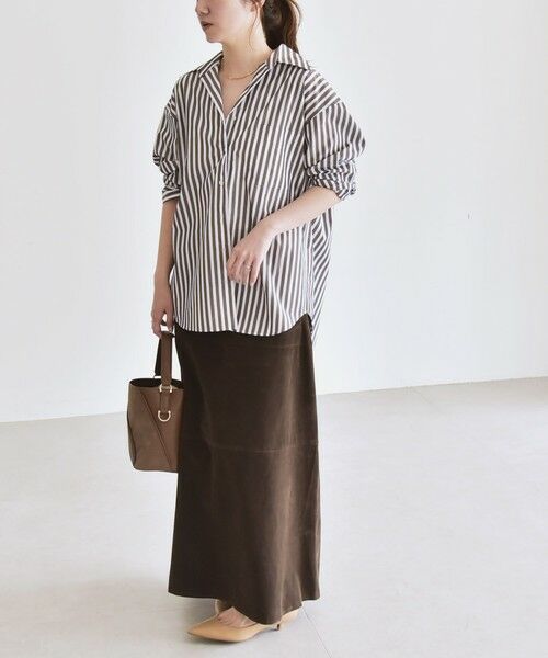 SHIPS / シップス シャツ・ブラウス | quaranciel:〈洗濯機可能〉REPREVE オープン カラー シャツ | 詳細10