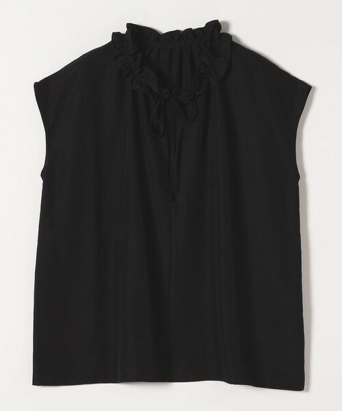 SHIPS / シップス シャツ・ブラウス | quaranciel:〈洗濯機可能〉フリルカラー リボン フレンチスリーブ ブラウス | 詳細10