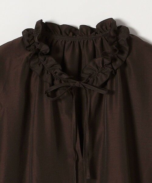 SHIPS / シップス シャツ・ブラウス | quaranciel:〈洗濯機可能〉フリルカラー リボン フレンチスリーブ ブラウス | 詳細21