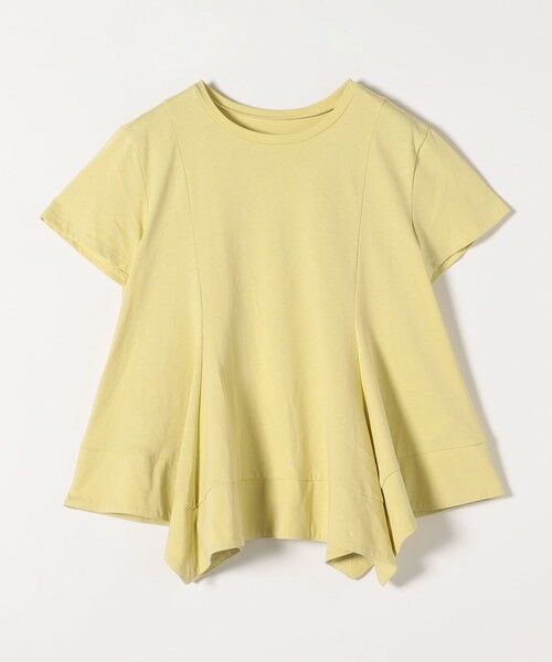 SHIPS / シップス Tシャツ | quaranciel:〈手洗い可能〉ハンカチーフヘム フレア クルーネック TEE | 詳細28