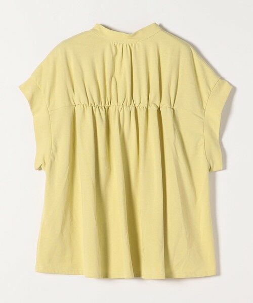 SHIPS / シップス Tシャツ | quaranciel:〈手洗い可能〉ギャザー スキッパー バンドカラー プルオーバー | 詳細30