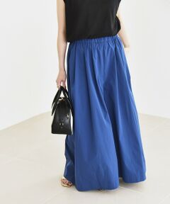 SHIPS / シップス その他パンツ | quaranciel:〈洗濯機可能〉タイプライター ギャザー ワイド キュロット パンツ