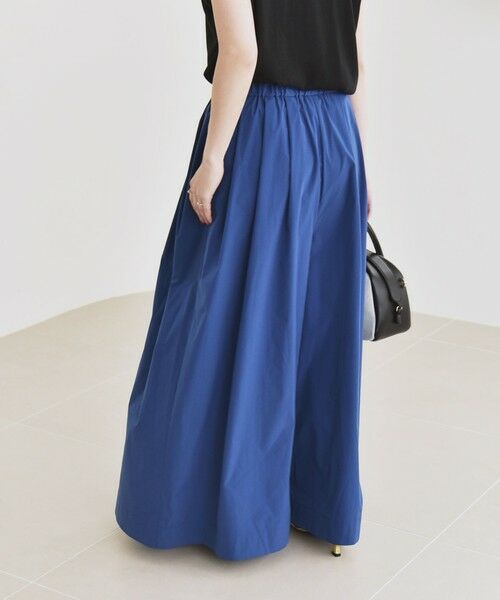 SHIPS / シップス その他パンツ | quaranciel:〈洗濯機可能〉タイプライター ギャザー ワイド キュロット パンツ | 詳細18