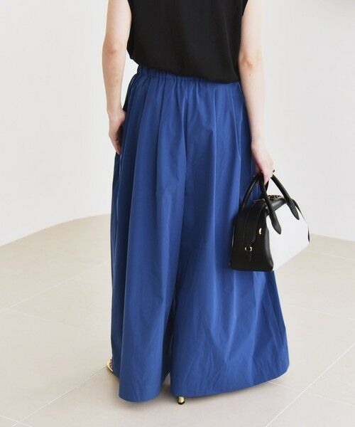 SHIPS / シップス その他パンツ | quaranciel:〈洗濯機可能〉タイプライター ギャザー ワイド キュロット パンツ | 詳細19