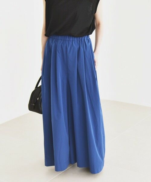 SHIPS / シップス その他パンツ | quaranciel:〈洗濯機可能〉タイプライター ギャザー ワイド キュロット パンツ | 詳細23