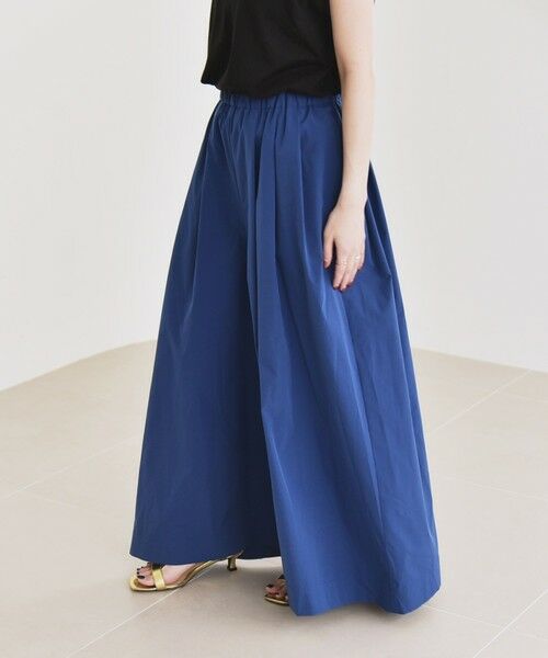 SHIPS / シップス その他パンツ | quaranciel:〈洗濯機可能〉タイプライター ギャザー ワイド キュロット パンツ | 詳細25