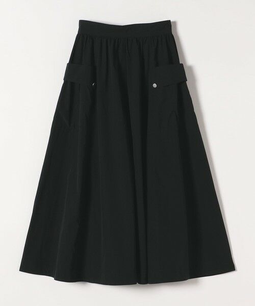 SHIPS / シップス ロング・マキシ丈スカート | quaranciel:〈洗濯機可能〉タイプライター ギャザー フレア ポケット スカート | 詳細19