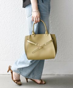 SHIPS / シップス ハンドバッグ | SHIPS any: ベルト デザイン 2WAY スクエア バッグ