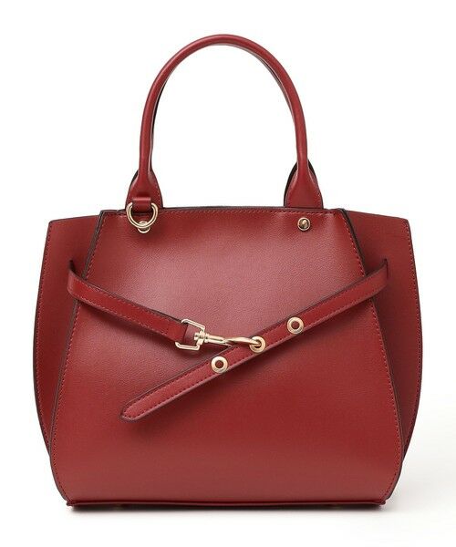 SHIPS / シップス ハンドバッグ | 《一部追加予約》SHIPS any: ベルト デザイン 2WAY スクエア バッグ | 詳細22