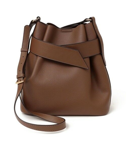 SHIPS / シップス ショルダーバッグ | 《一部追加予約》SHIPS any: ベルト デザイン 巾着 ショルダー バッグ | 詳細14