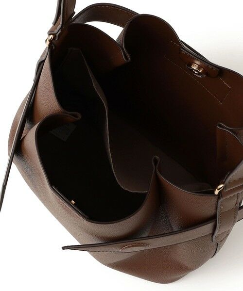 SHIPS / シップス ショルダーバッグ | 《一部追加予約》SHIPS any: ベルト デザイン 巾着 ショルダー バッグ | 詳細20