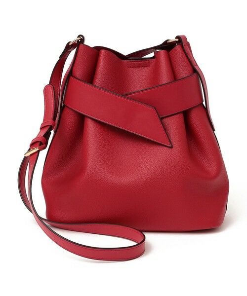 SHIPS / シップス ショルダーバッグ | 《一部追加予約》SHIPS any: ベルト デザイン 巾着 ショルダー バッグ | 詳細27