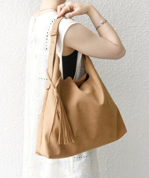 SHIPS / シップス トートバッグ | 《追加予約》SHIPS any: A4 タッセル ワンショルダー バッグ | 詳細16