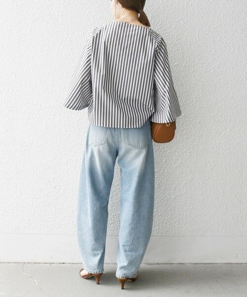 SHIPS / シップス シャツ・ブラウス | SHIPS any:〈洗濯機可能〉REPREVE ボートネック フレアスリーブ ブラウス | 詳細11