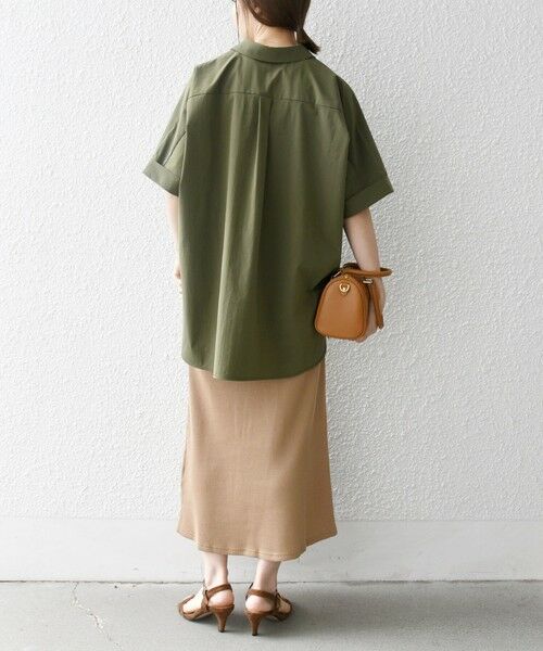 SHIPS / シップス シャツ・ブラウス | SHIPS any:〈洗濯機可能〉タイプライター スリット ポケット ビッグ シャツ | 詳細2