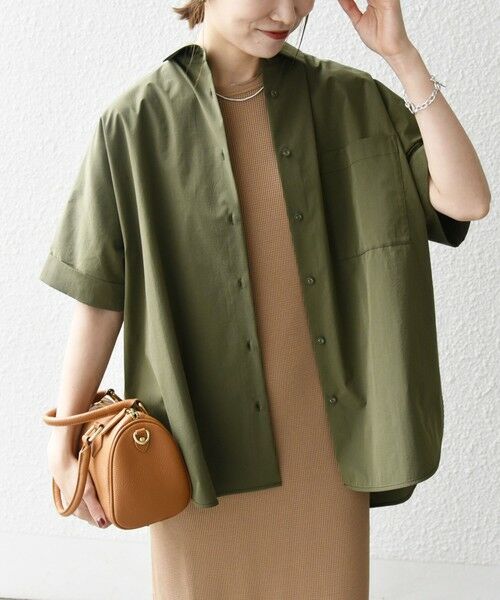 SHIPS / シップス シャツ・ブラウス | SHIPS any:〈洗濯機可能〉タイプライター スリット ポケット ビッグ シャツ | 詳細3