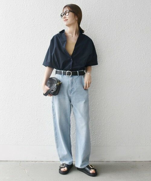 SHIPS / シップス シャツ・ブラウス | SHIPS any:〈洗濯機可能〉タイプライター スリット ポケット ビッグ シャツ | 詳細16