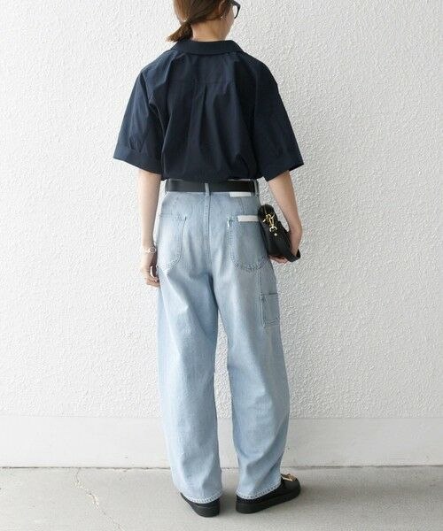 SHIPS / シップス シャツ・ブラウス | SHIPS any:〈洗濯機可能〉タイプライター スリット ポケット ビッグ シャツ | 詳細17