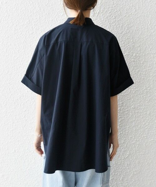 SHIPS / シップス シャツ・ブラウス | SHIPS any:〈洗濯機可能〉タイプライター スリット ポケット ビッグ シャツ | 詳細27