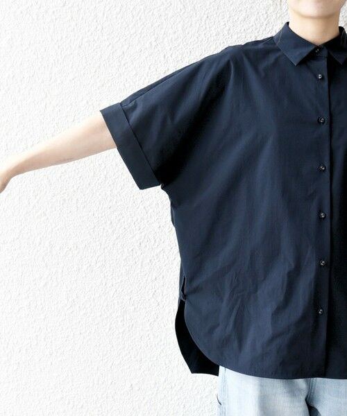 SHIPS / シップス シャツ・ブラウス | SHIPS any:〈洗濯機可能〉タイプライター スリット ポケット ビッグ シャツ | 詳細28