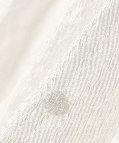 SHIPS / シップス シャツ・ブラウス | SHIPS any:〈手洗い可能〉シアー ドット レギュラーカラー ギャザー シャツ | 詳細11