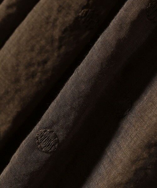 SHIPS / シップス シャツ・ブラウス | 《一部追加予約》SHIPS any:〈手洗い可能〉シアー ドット スタンドカラー パフ ギャザー ブラウス | 詳細18