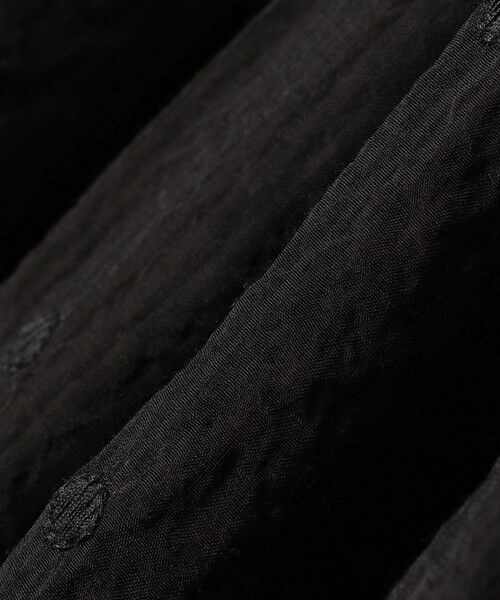 SHIPS / シップス シャツ・ブラウス | 《一部追加予約》SHIPS any:〈手洗い可能〉シアー ドット スタンドカラー パフ ギャザー ブラウス | 詳細29