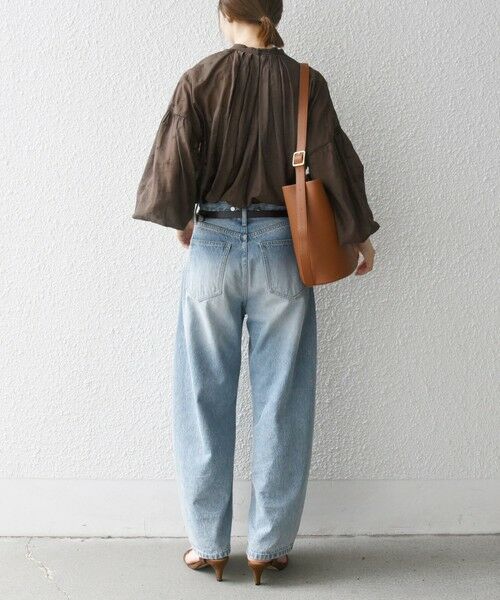 SHIPS / シップス シャツ・ブラウス | SHIPS any:〈手洗い可能〉シアー ドット スタンドカラー パフ ギャザー ブラウス | 詳細26