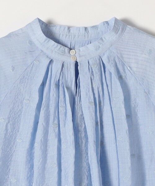 SHIPS / シップス シャツ・ブラウス | 《一部追加予約》SHIPS any:〈手洗い可能〉シアー ドット スタンドカラー パフ ギャザー ブラウス | 詳細29