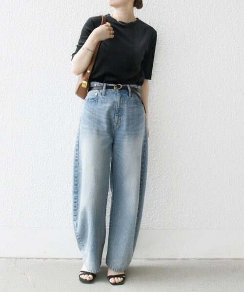 SHIPS / シップス Tシャツ | SHIPS any:〈洗濯機可能〉ポリエステル ベロア ハーフスリーブ コンパクト TEE | 詳細1