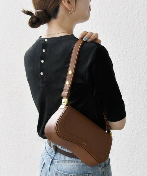 SHIPS / シップス Tシャツ | SHIPS any:〈洗濯機可能〉ポリエステル ベロア ハーフスリーブ コンパクト TEE | 詳細6