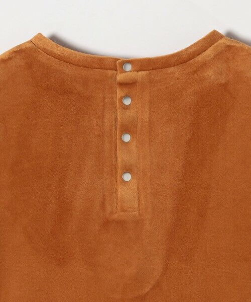 SHIPS / シップス Tシャツ | SHIPS any:〈洗濯機可能〉ポリエステル ベロア ハーフスリーブ コンパクト TEE | 詳細24