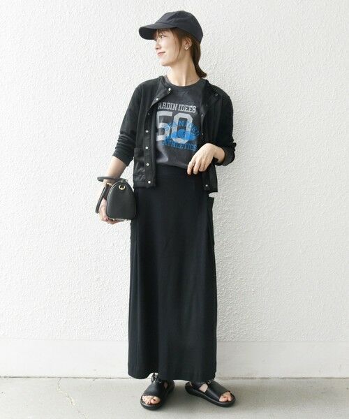 SHIPS / シップス カーディガン・ボレロ | SHIPS any:〈洗濯機可能〉ポリエステル ベロア コンパクト スナップ カーディガン | 詳細1