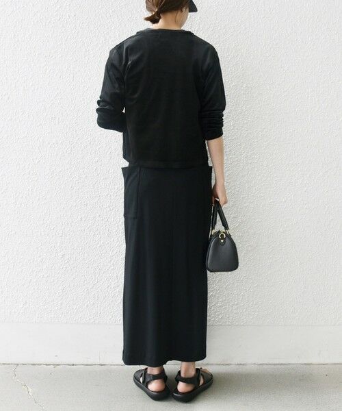 SHIPS / シップス カーディガン・ボレロ | SHIPS any:〈洗濯機可能〉ポリエステル ベロア コンパクト スナップ カーディガン | 詳細2